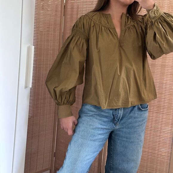 Ulla Johnson peasant blouse - Picture 1 of 9